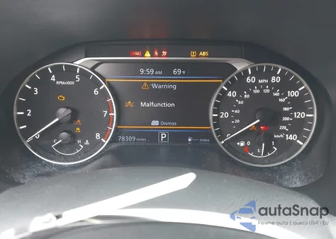 2021 Nissan Altima Sv Fwd from USA, damaged, VIN 1N4BL4DV0MN376385